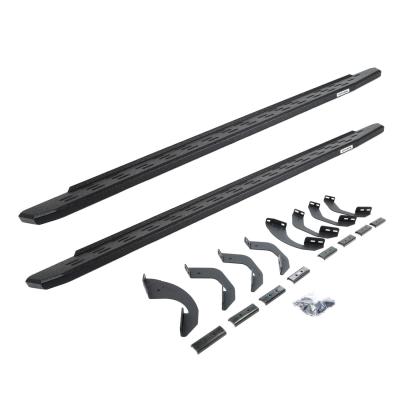 RB30 Running Boards with Mounting Bracket Kit Black Protective Bedliner coating 2023-2026 Toyota Sequoia Go Rhino