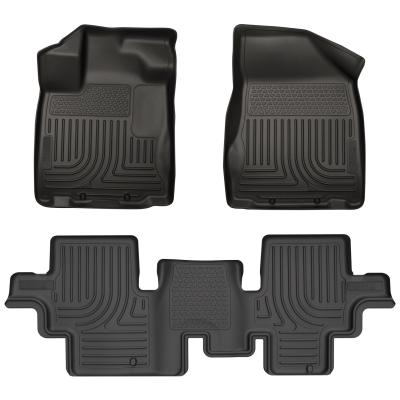 Weatherbeater Front & 2nd Seat Floor Liners For 2013-2020 Pathfinder Husky Liners