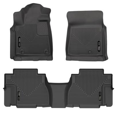 Weatherbeater Front & 2nd Seat Floor Liners (Footwell Coverage) Husky Liners
