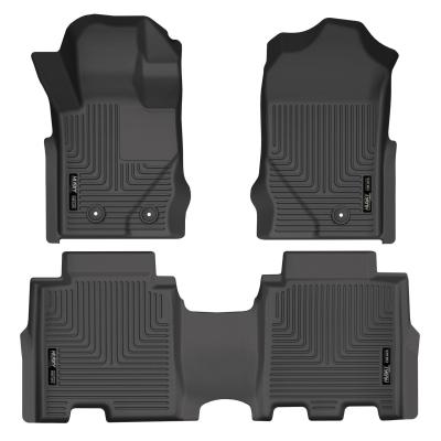 Weatherbeater Front & 2nd Seat Floor Liners For 2021-2025 Bronco Husky Liners