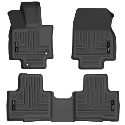 Weatherbeater Front & 2nd Seat Floor Liners For 2020-2025 Highlander Husky Liners
