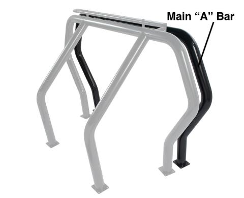 Bed Bar Component A Additional Bar Black Powdercoat 2004-2014 Ford F-150 Go Rhino