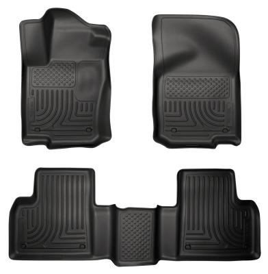 Weatherbeater Front & 2nd Seat Floor Liners For 2012-2019 ML350, GL350, GL450, ML250, GLE300d, GLE350, GLE400, GLE550e, GLS450, GLS550, GLE43 AMG Husky Liners
