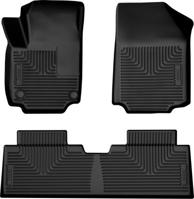 Weatherbeater Front & 2nd Seat Floor Liners For 2025 Equinox/Terrain Husky Liners