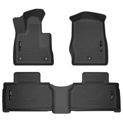 Weatherbeater Front & 2nd Seat Floor Liners For 2020-2025 Explorer Husky Liners
