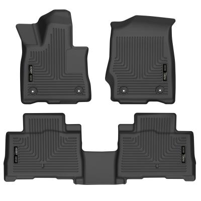 Weatherbeater Front & 2nd Seat Floor Liners For 2020-2025 Aviator Husky Liners