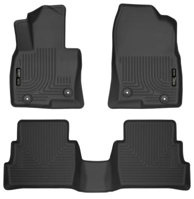 Weatherbeater Front & 2nd Seat Floor Liners For 2014-2021 6 Husky Liners