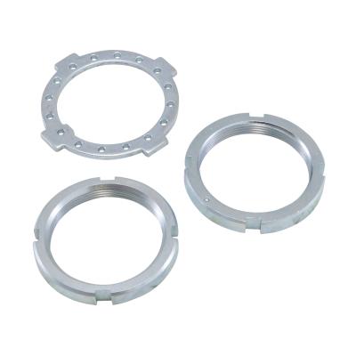 Dana 50/60 Spindle Nut Kit Replacement D50('81&Newer)+D60 Spindle Nut Kit 2 Nuts + Washer 2-16 Threads Yukon Gear