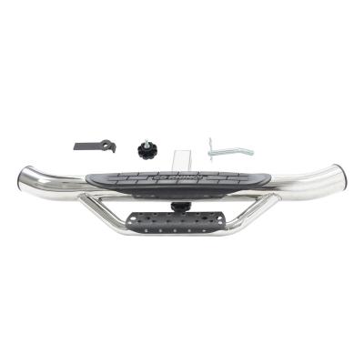 Dominator Hitch Step Polished Stainless Steel Go Rhino