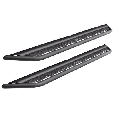 Dominator Xtreme D6 Side Steps with Rocker Panel Mounting Kit Double Cab Only Textured Black 2024-2026 Toyota Tacoma Go Rhino