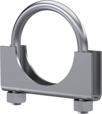 Exhaust Clamp 4 Inch Saddle Clamp Zinc Plated MBRP