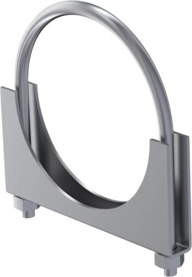 Exhaust Clamp 5 Inch Saddle Clamp Zinc Plated MBRP