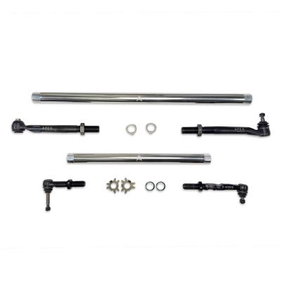Heavy Duty ProLock Polished Aluminum Tie Rod and Drag Link Assembly Fits: 05-16 F250/F350 Super Duty Apex Chassis