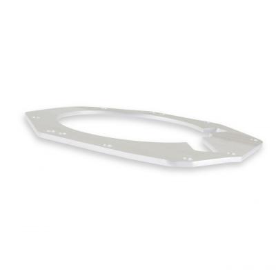 Transmission Spacer T 56 and Magnum 1/4 Aluminum Fits Between Bellhousing and Transmission to Adjust for Input Shaft Length or Other Variables Quick Time
