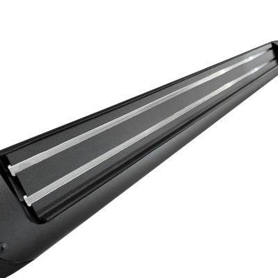 V Series V3 Aluminum Side Steps and Mounting Brackets Kit Textured Black Textured Black 2024-2026 Toyota Tacoma Go Rhino