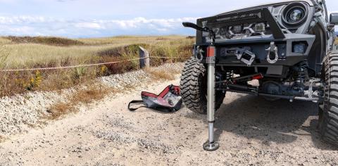 El Gato Hydraulic Jack Black Go Rhino