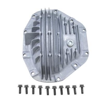 Finned Aluminum Cover For Dana 80 D80 Finned Aluminum Cover W/Bolts & Fill Plug Yukon Gear