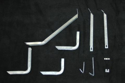 Running Board Mounting Bracket Classicpro Series 4 Inch Riser / Ocb Brackets 07-09 Dodge Sprinter 144 Inch Wheel Base 144 Inch Heavy Gauge Steel Silver Supersedes Pn [10-1026] Owens Products