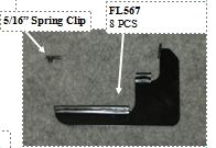 Running Board Mounting Bracket Kit For Transender Running Boards 15-18 Colorado/Canyon Extended/Crew Cab Heavy Gauge Steel Black Owens Products