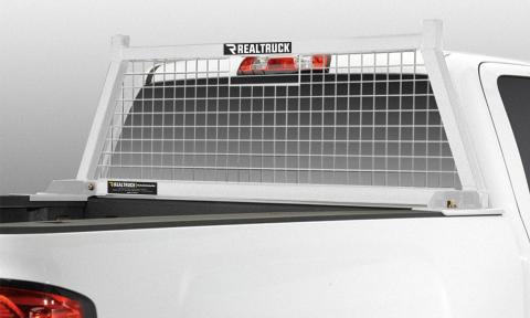 Safety White Silverado/Sierra/F150/Titan/Tundra/D/W Series/Ram w/o Ram Box Backrack