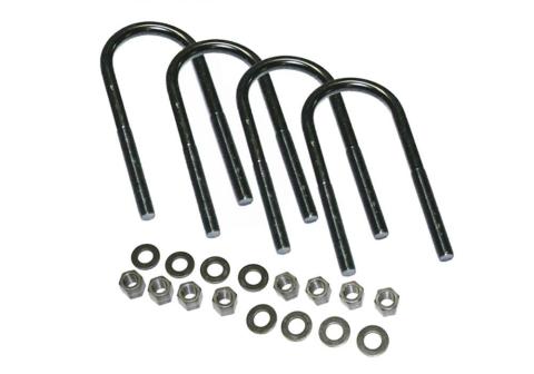 U-Bolt 4 Pack 5/8 x 3 3/8 x 10 Round with Hardware Superlift