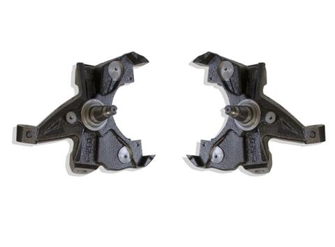 2 Inch Drop Spindles For 1988-1998 C1500 W/ Ld Brakes 1 Inch Thick RotorsSold As Pair Ridetech