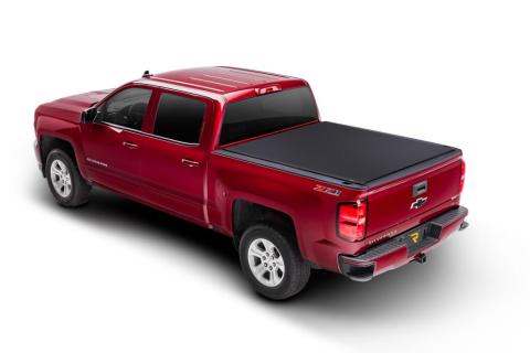 Pro X15 Tonneau Cover Black 2007-2013 Silverado/Sierra 1500/2007-2014 2500 HD/3500 HD 8 Foot Bed with Single Rear Wheels Truxedo