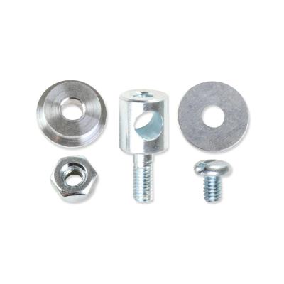 Carburetor Linkage Bushing Pivot Aluminum/Steel Fits 1/4 Inch Diameter Throttle Rod & Most Carburetors with 1/2 Inch Hole in Throttle Lever Mr Gasket