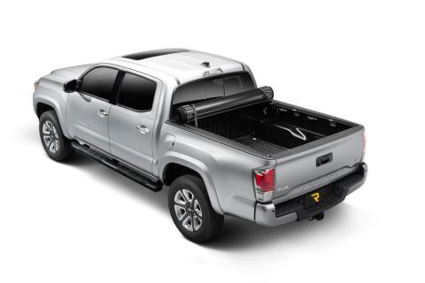 Sentry CT Tonneau Cover Black 2007-2021 Toyota Tundra 6 Foot 6 Inch Bed with Deck Rail System Truxedo