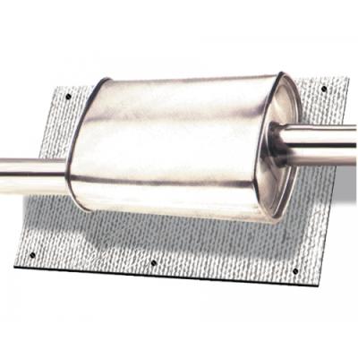 Catalytic Converter and Muffler Heat Shield 40 x 20 Inch Silver Thermo Tec