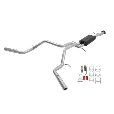 American Thunder Cat-Back Exhaust System 2007-2008 Chevrolet Tahoe And Gmc Yukon With 4.8L Or 5.3L Engine Fits 2/4 Wheel Drive Aggressive To Moderate Sound Flowmaster