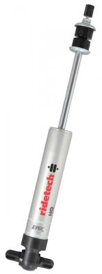 Front HQ Shock Absorber W/ 3.85 Inch Stroke W/ Narrow T-Bar/Stud Mounting 1 Rebound Adjustable Shock 7.55 Inch X 11.4 Inch W/ A 9.5 -9.75 Inch Ride Height Ridetech