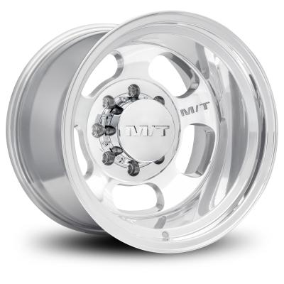 MT Canyon Wheel 17x12 4.25 x 8X170 Hub Bore 125.2 Polished Mickey Thompson