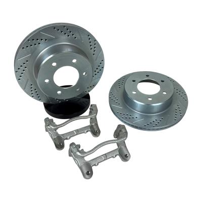 Big Claw Disc Brake Rotors Rear 21-26 Ford Bronco, Except Raptor Models Baer Brakes