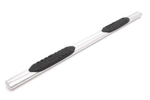 5 Inch Oval Straight Nerf Bars Polished Stainless 1999-2016 Ford F-250/Ford F-350/F-450 Super Duty Crew Cab Lund