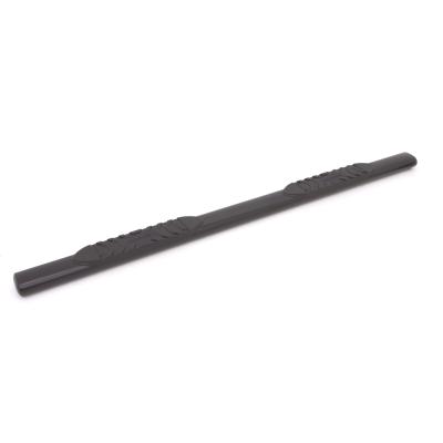 5 Inch Oval Straight Nerf Bars Black 2001-2014 Silverado/Sierra 2500/3500 Crew Cab Lund