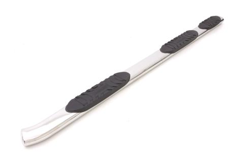 5 Inch Oval Wheel-To-Wheel Nerf Bars Polished Stainless 2014-2018 Silverado/Sierra 1500 Crew Cab 69.3 Bed Lund