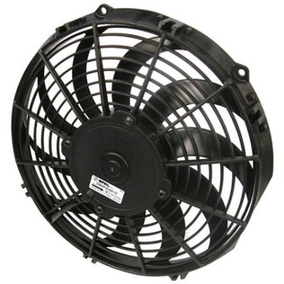 Electric Fan 11.00 Inch Electric Fan Puller Style Low Profile 844 CFM 10 Curved Style Blades Spal