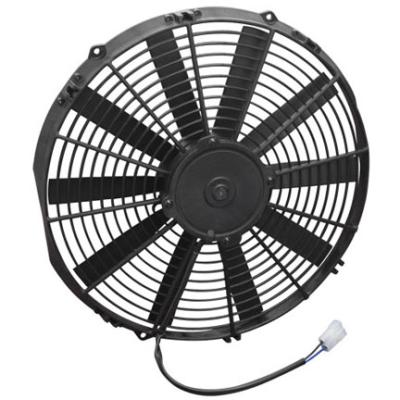 Electric Fan 14.00 Inch Electric Fan Puller Style Medium Profile 1274 CFM 10 Straight Style Blades Spal