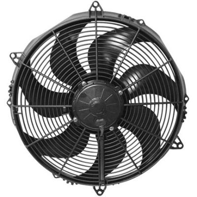 Electric Fan 16.00 Inch Electric Fan Puller Style High Performance 1918 CFM 7 Paddle Style Blades Spal