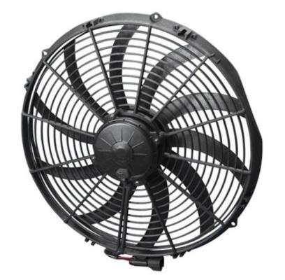 Electric Fan 16.00 Inch Electric Fan Puller Style Extreme Performance 2500CFM 10-Blade curved Style Blade Spal