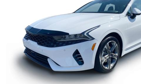 Aeroskin Hood Protector Flush Mount for 2021-2025 Kia K5 Smoke AVS