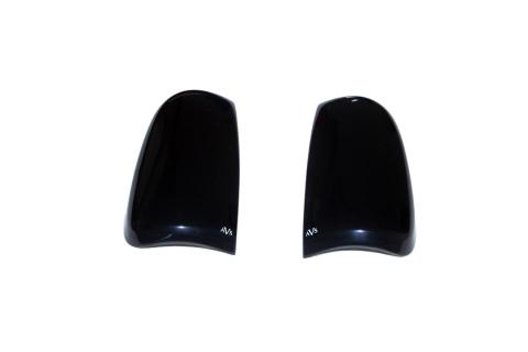 Tail Shades Blackout Taillight Covers for 2016-2024 Nissan Titan Xd/Titan Blackout Large AVS