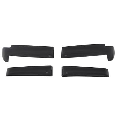 Headlight Covers for 2016-2019 Chevrolet Silverado 1500 Smoke Black Out 2pc. AVS