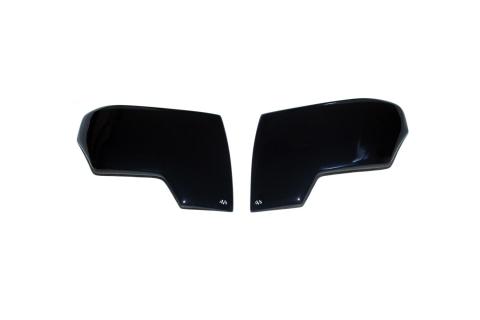 Headlight Covers for 2014-2019 GMC Sierra 1500 Smoke Black Out 2pc. AVS