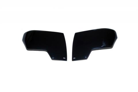 Headlight Covers for 2015-2022 Chevrolet Colorado Smoke Black Out 2pc. AVS