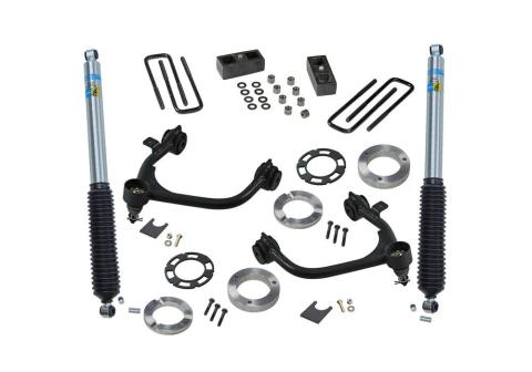 3 Inch Lift Kit 2019 (New Body Style)-2024 Chevy Silverado/GMC Sierra 1500 2WD/4WD with Bilstein Rear Shocks (excludes Trailboss or AT4) Superlift