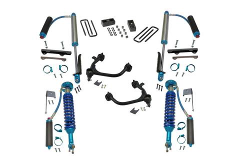 3 Inch Lift Kit 2019 (New Body Style)-2024 Chevy Silverado/GMC Sierra 1500 2WD/4WD with King Rear Shocks (excludes Trailboss or AT4) Superlift