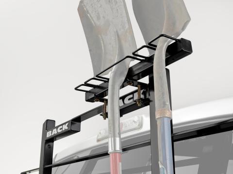 Landscape Tool Attachment Clamp On Universal For All Racks 5 Tool Mini Backrack