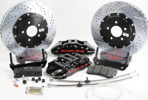 Brake System 15 Inch Front Extreme+ Black 02-06 Ram 1500 BAER Brakes